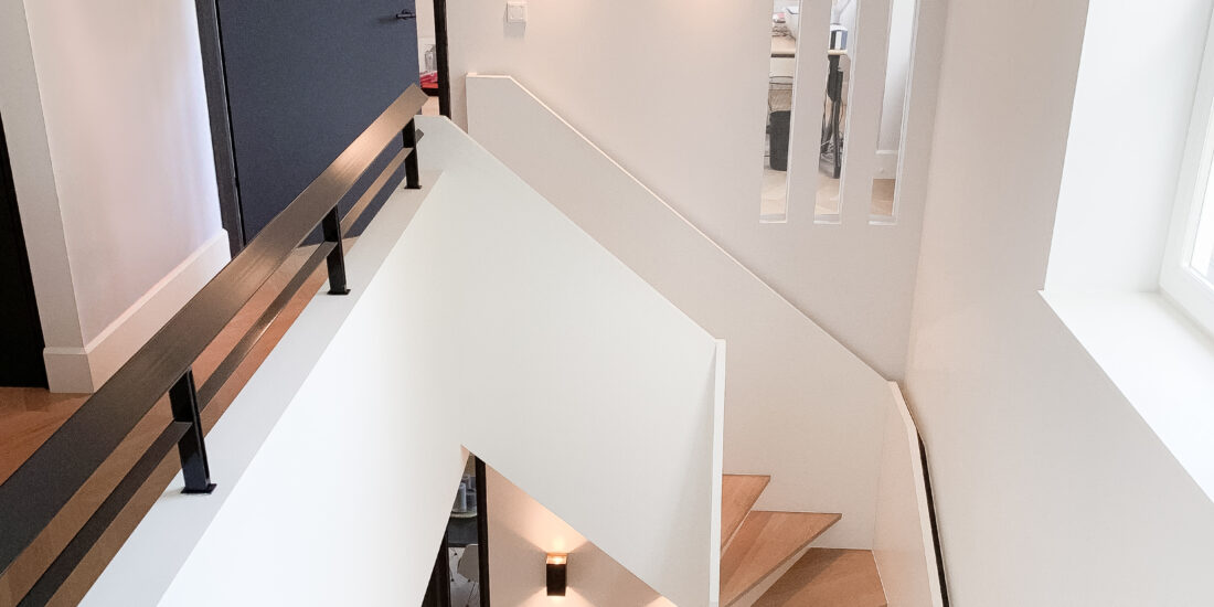 interieurontwerp vide trap entreehal design