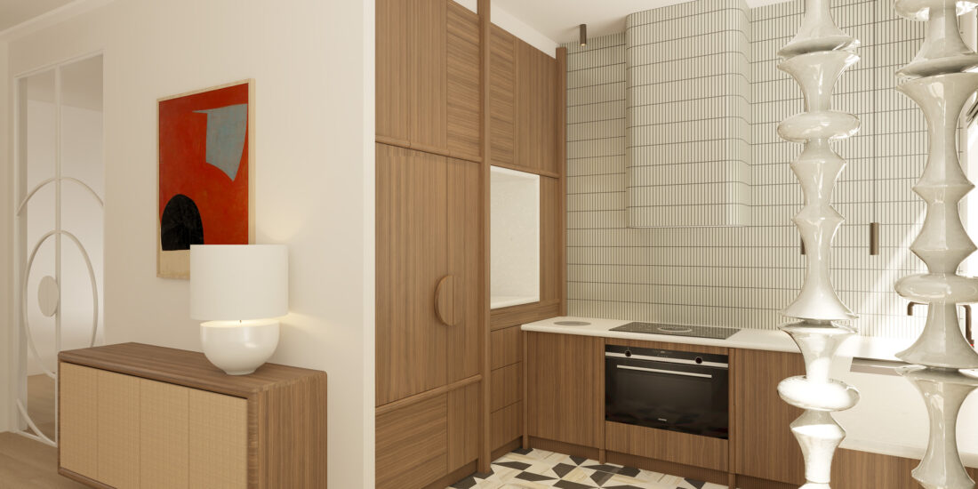 Keuken interieurontwerp | Interieurontwerp door Studio Djanim