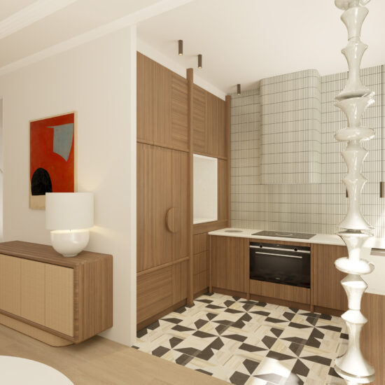 Keuken interieurontwerp | Interieurontwerp door Studio Djanim